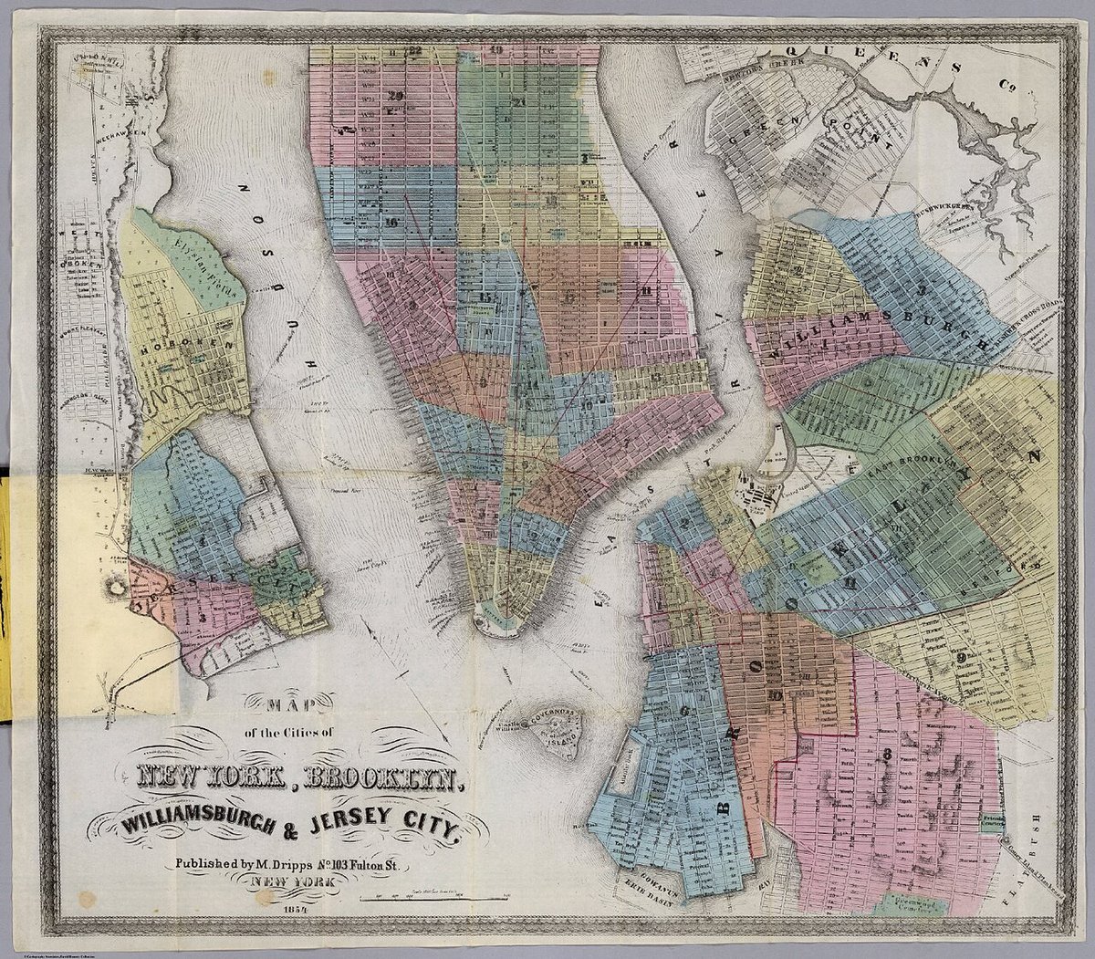 Dripps Map (south)