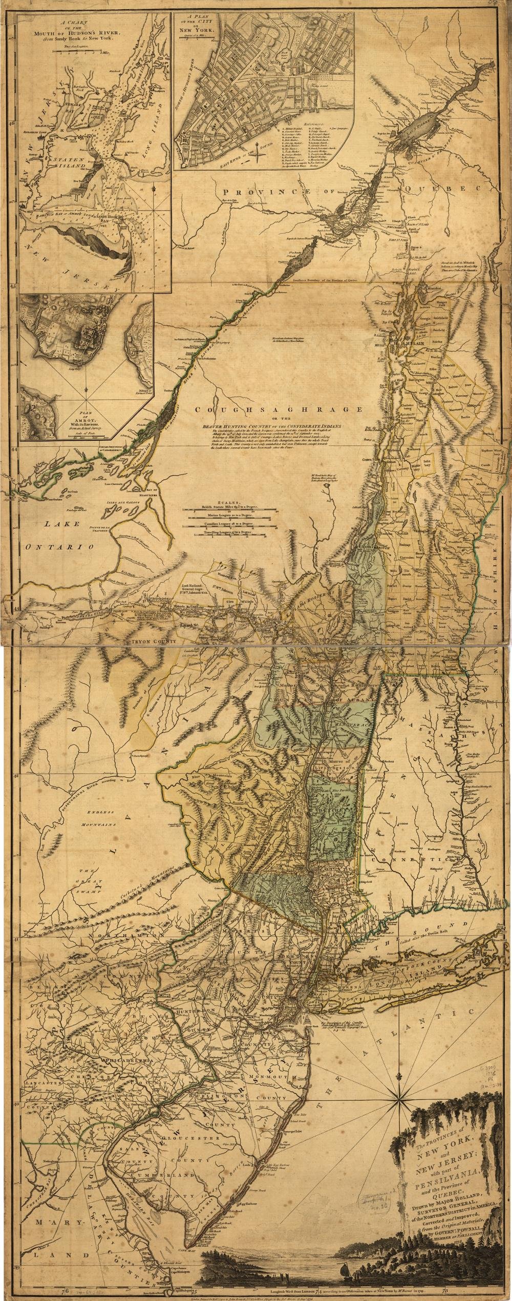 Provinces of New York and New Jersey (Holland)