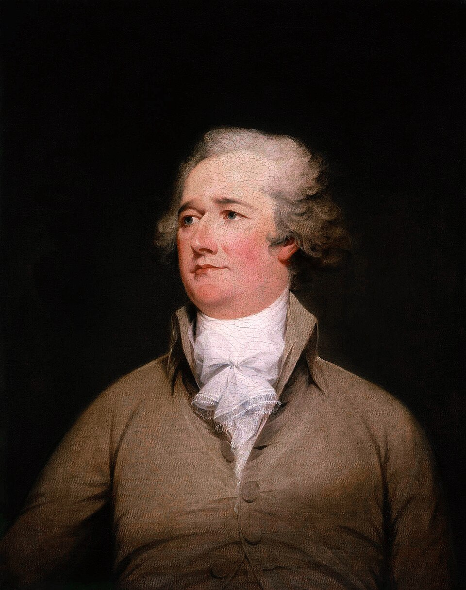 Alexander Hamilton by John Trumbull, c.1792