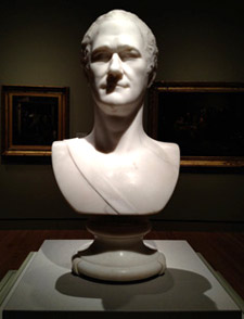 Marble bust of Alexander Hamilton by Giuseppe Ceracchi, 1794