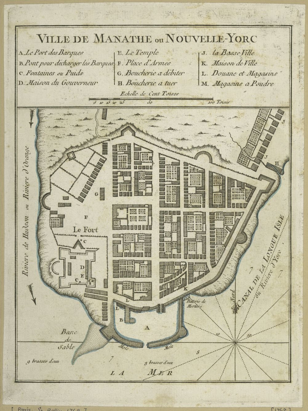 Bellin Petit Atlas Maritime - New York
